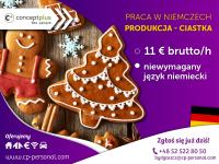Pakowanie ciastek (k/m) - bez znajomości języka - dla pracowników długoterminowych!